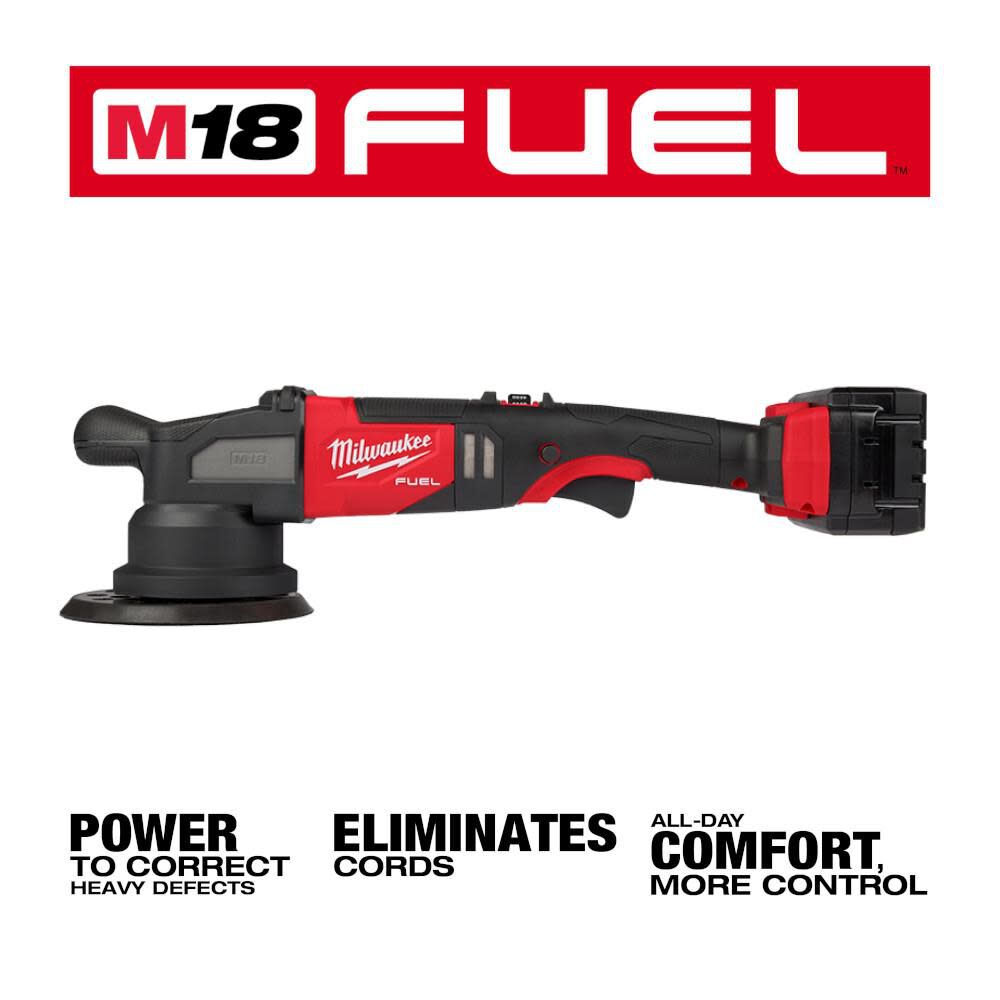 Milwaukee M18 FUEL 21mm Random Orbital Polisher Kit 2685-22HD from Milwaukee