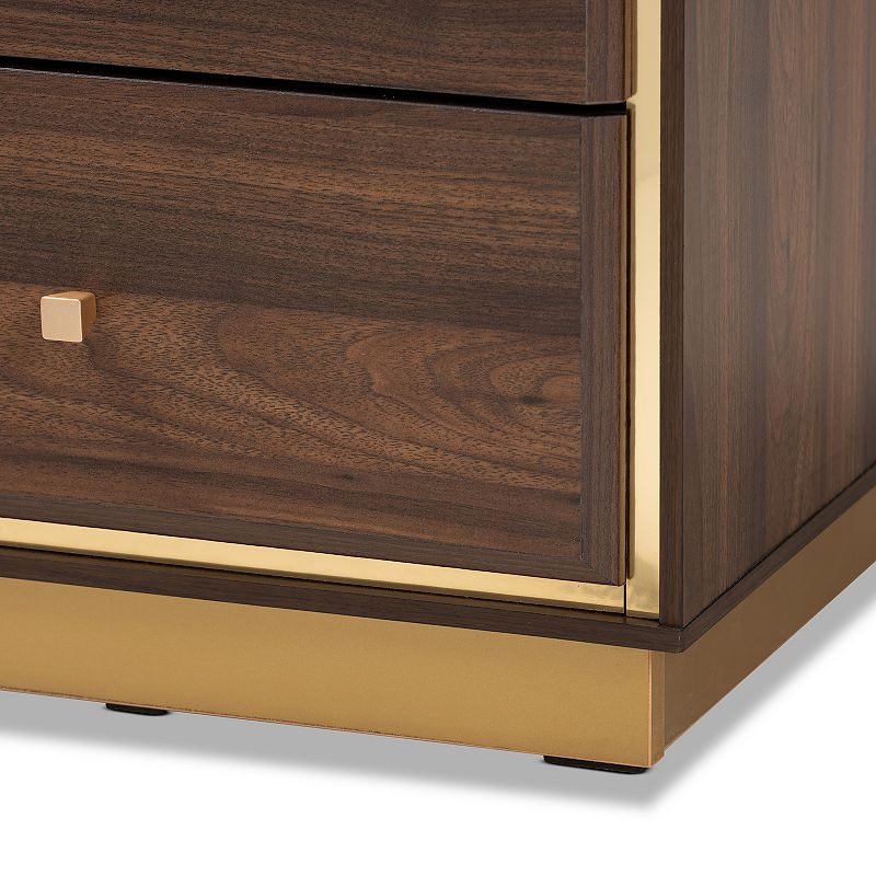 Baxton Studio Cormac Nightstand