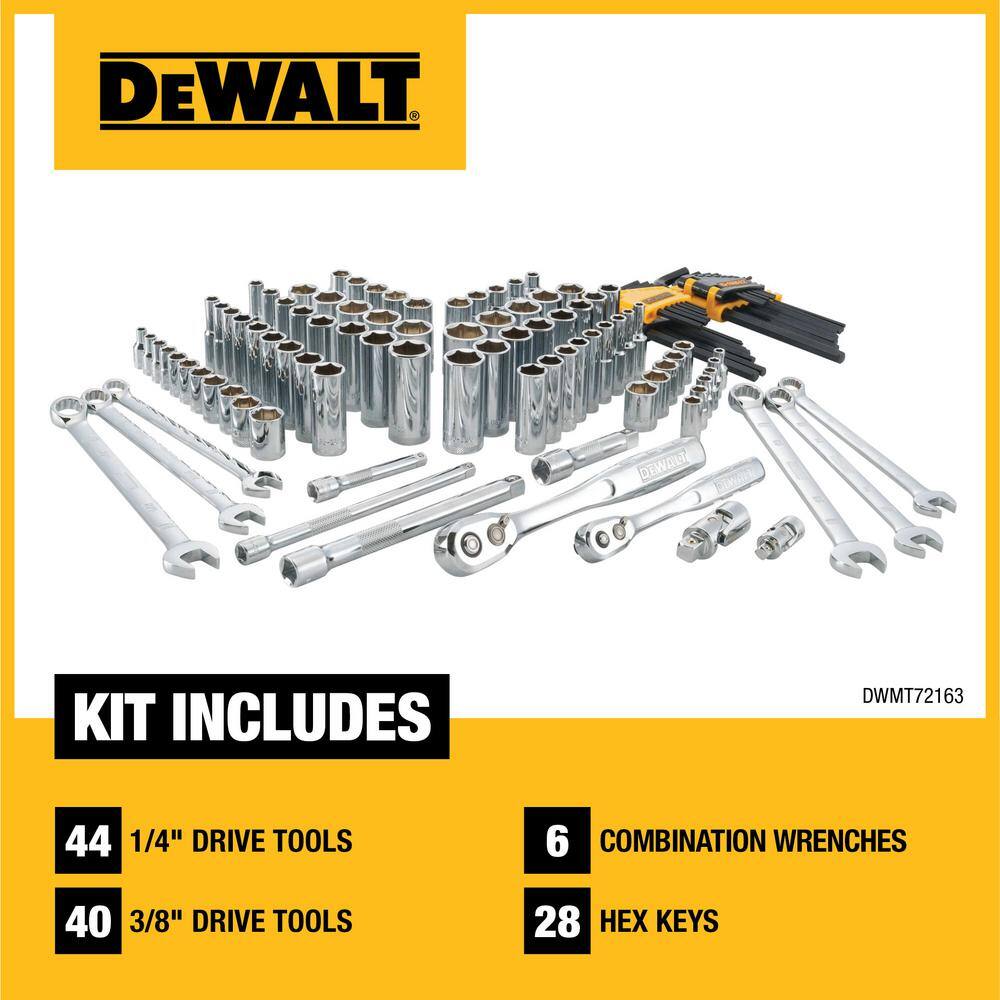 DW Mechanics Tool Set (118-Piece) DWMT72163