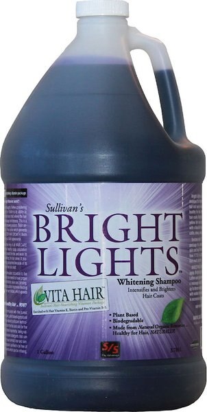 Sullivan Supply Bright Lights Whitening Farm Animal Shampoo， 1-gal