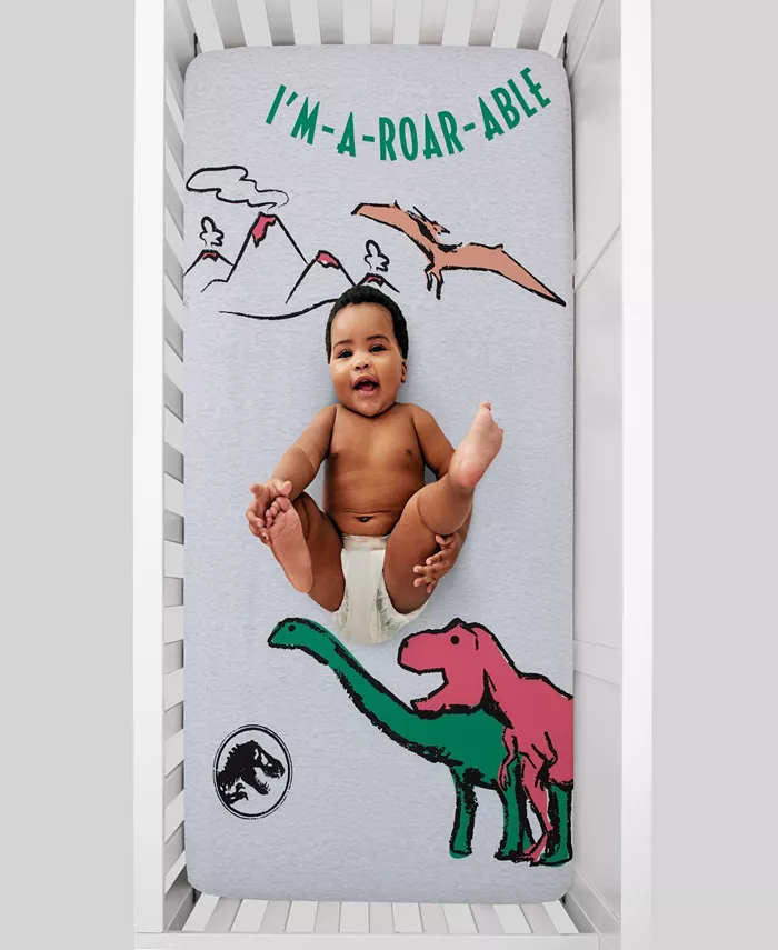 Welcome to the Universe Baby Jurassic World Photo-Op Crib Sheet