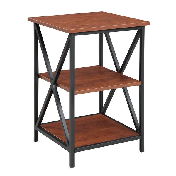 Carbon Loft Ehrlich 3 Tier End Table with Shelves