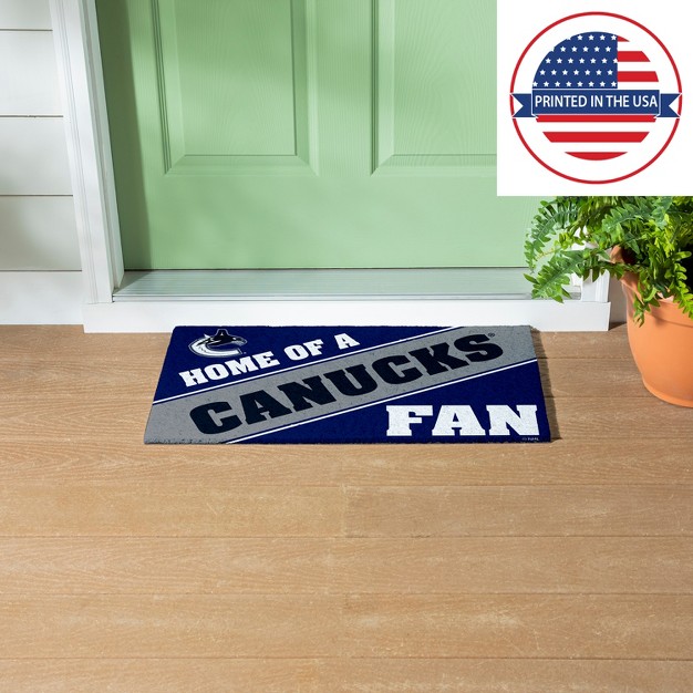 Evergreen Vancouver Canucks Pvc Mat Color