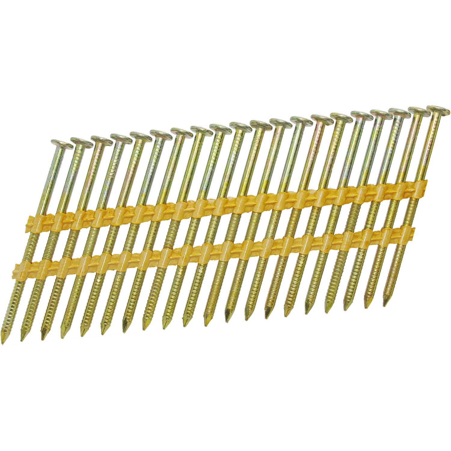 Grip-Rite 2-3/8 in. 12 Ga. Angled Strip Electro Galvanized Framing Nails 21 deg 5000 pk