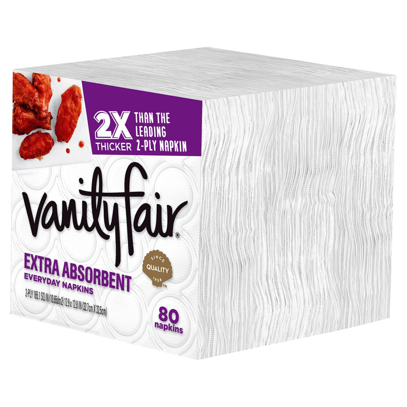 VANITY FAIR NAPKINS 80PK