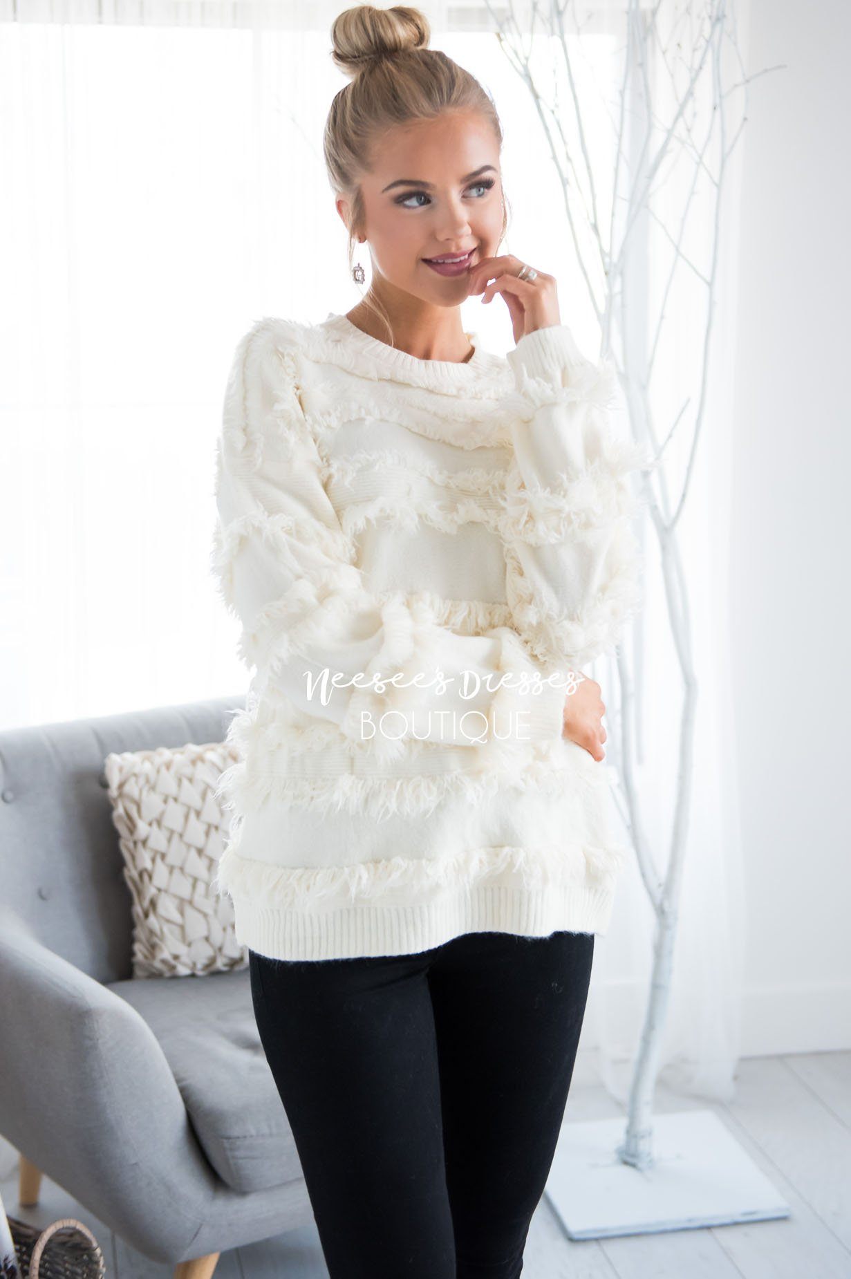 On The Fringe Sweater