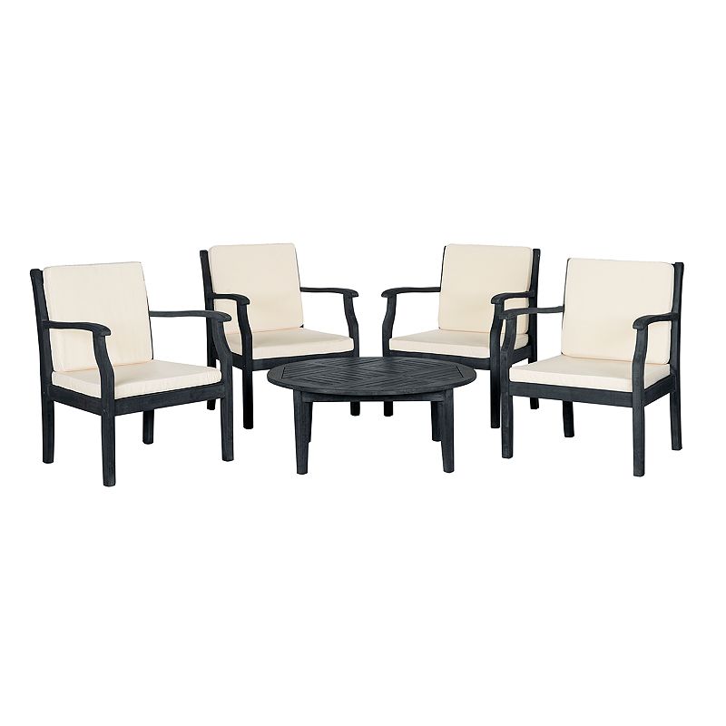 Safavieh Anaheim Indoor / Outdoor Arm Chair and Coffee Table 5-piece Set