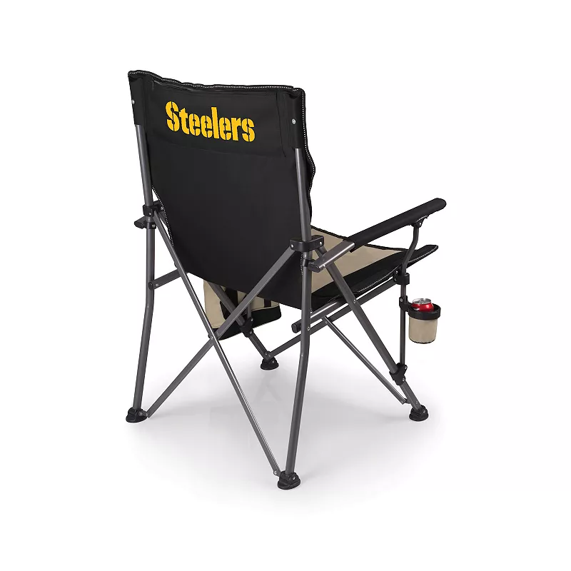 NFL Pittsburgh Steelers Big Bear XL Camping Chair with Cooler