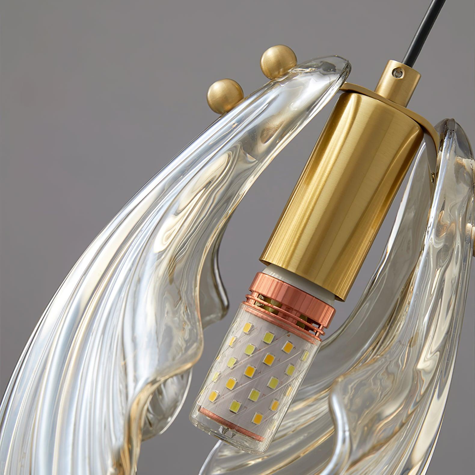 Shell Mini Pendant Swag Light