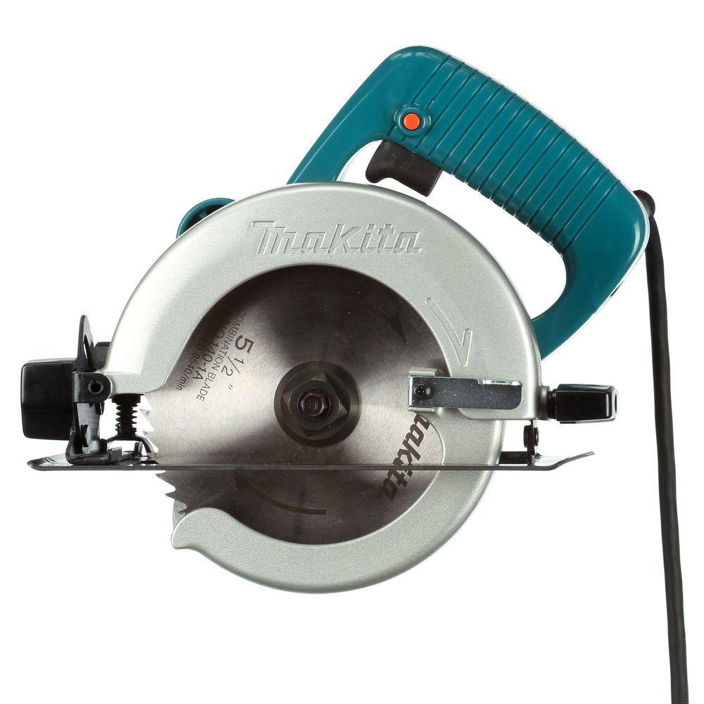 Makita 8 Amp 5-12 in. Corded Electric Brake Circular Saw with 18T Carbide Blade 5005BA