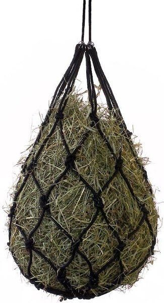 Horze Equestrian Cotton Horse Hay Net， Black