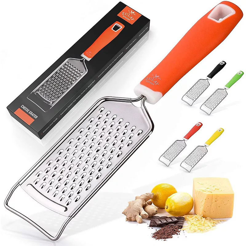 Professional Stainless Steel Flat Handheld Cheese Grater