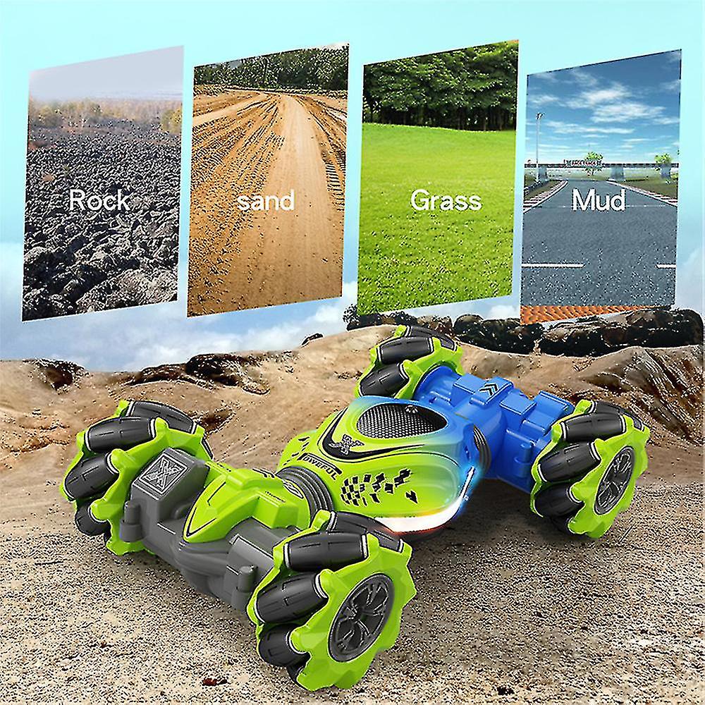 360 4wd Stunt Car Rc Hand Gesture Sensing Off-road Remote Control Off-road Toy Car With Music Light Kids Gift_ll