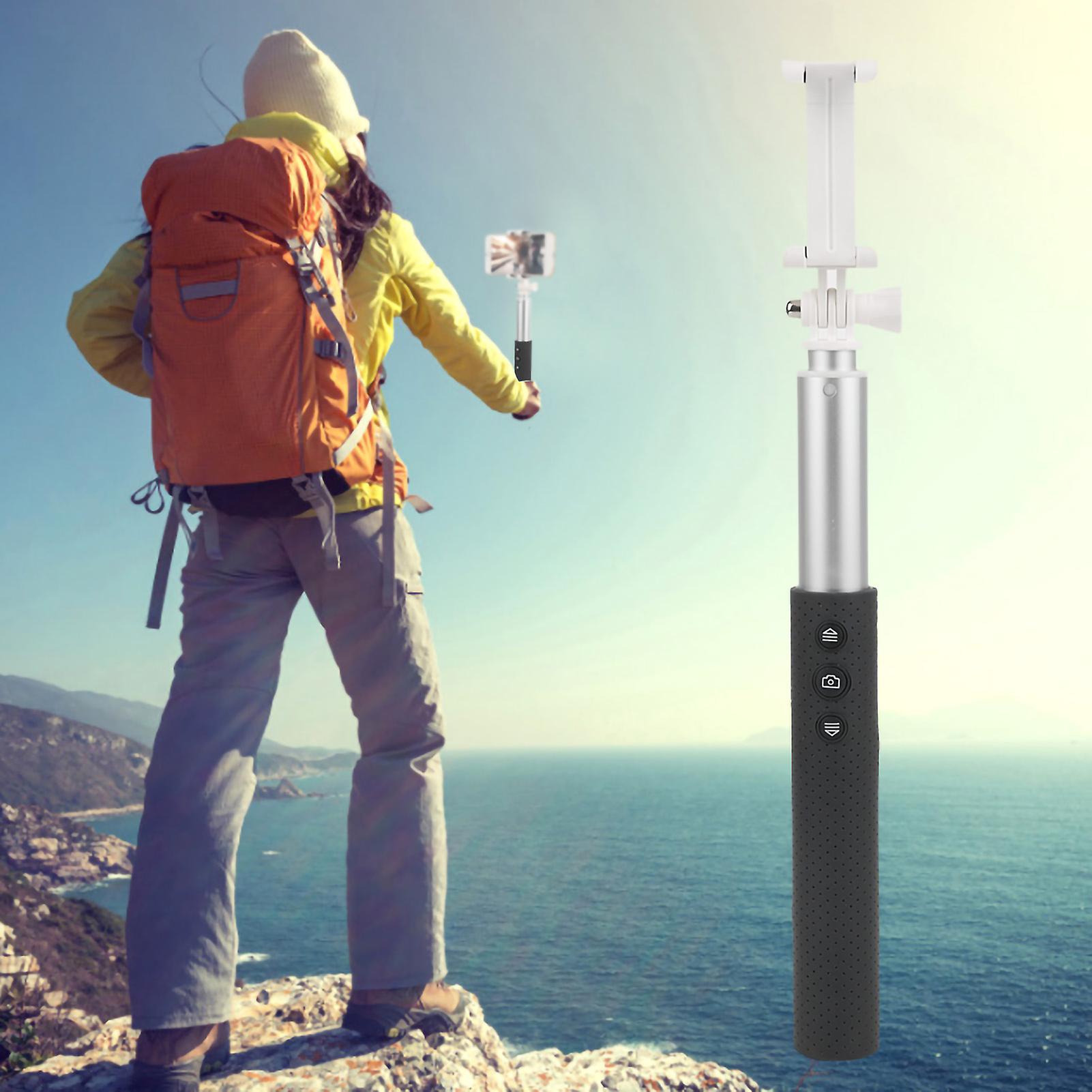 Portable Automatic Extension Five-section Retractable Automatic Selfie Stick With Charging Cable