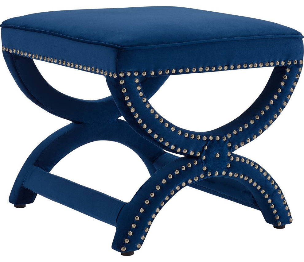 Divon Ottoman   Transitional   Footstools And Ottomans   by HedgeApple  Houzz