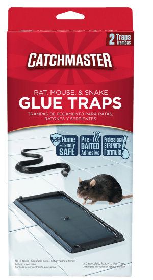 Catchmaster Rat， Mouse， and Snake Glue Traps 2 Pack