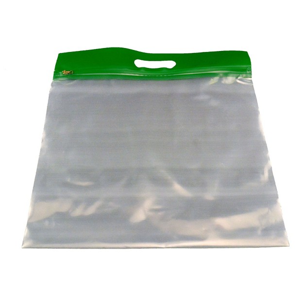 Zipafile Storage Bag Green Pack Of 25