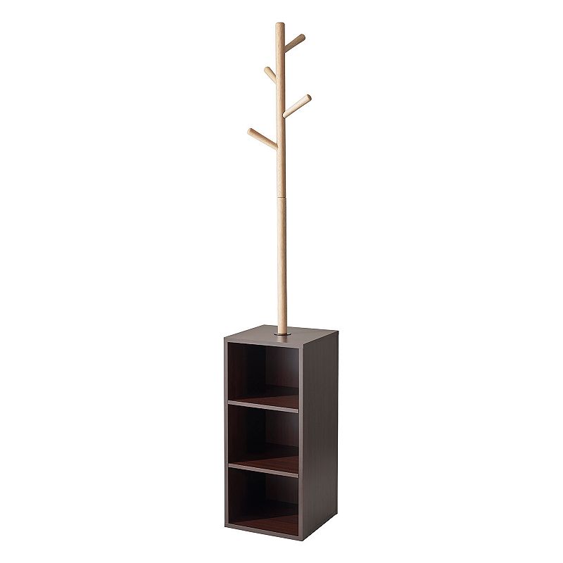 Adesso Hutch Storage Coat Rack