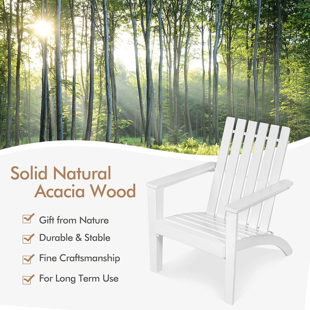 Adirondack Chair in Set of 4   Transitional   Adirondack Chairs   by Imtinanz  LLC  Houzz