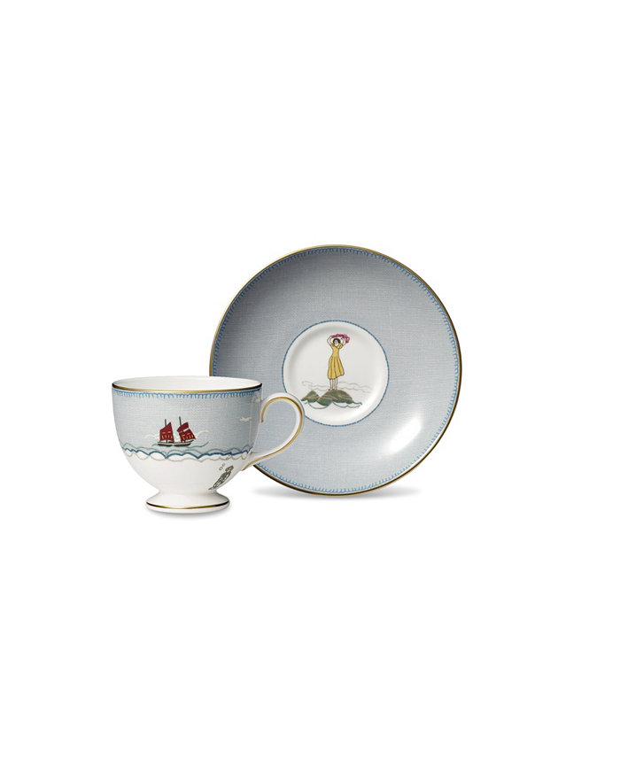 Wedgwood Sailors Farewell Teacup and Saucer Set