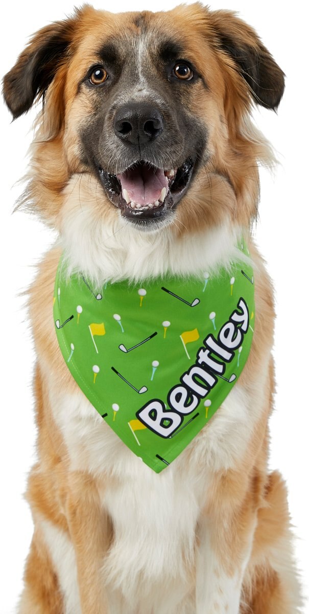 Frisco Golf Personalized Dog and Cat Bandana