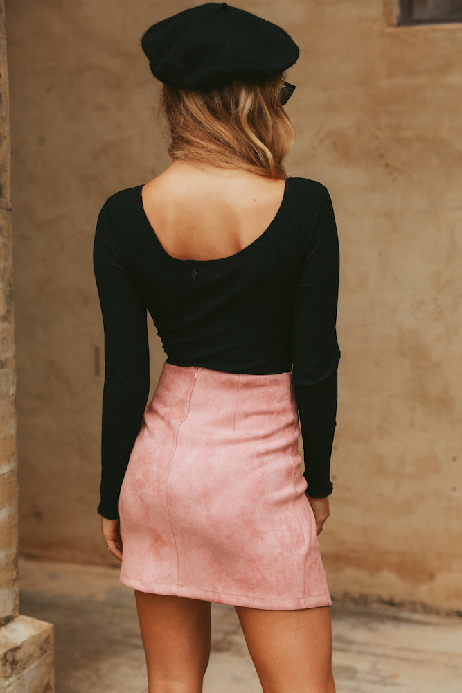 Killing Time Skirt Pink