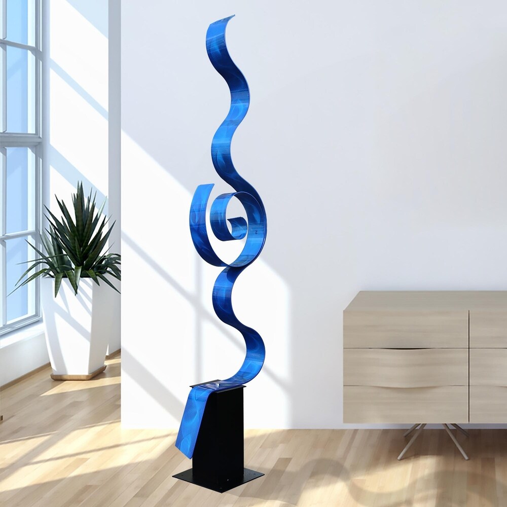 Statements2000 Large Metal Sculpture Modern Abstract Art Decor by Jon en   Looking Forward   62\