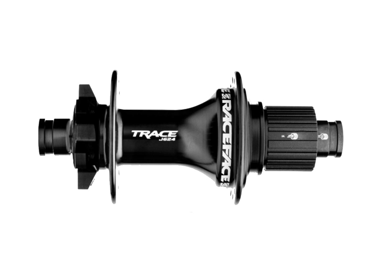 Race Face Trace J-Bend MTB Disc Hub - Rear - Black