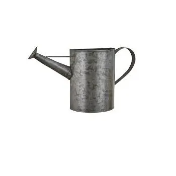 White Powder Coated Design Plant Watering Iron Can Manufacturer Custom Handmade Iron Metal Plant Watering Can