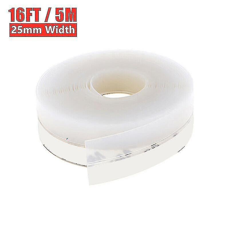 5m Self Adhesive Door Seal Strip Weather Strip Silicone Soundproofing Window Seal Draught Dust Insect Door Strip Width35mm