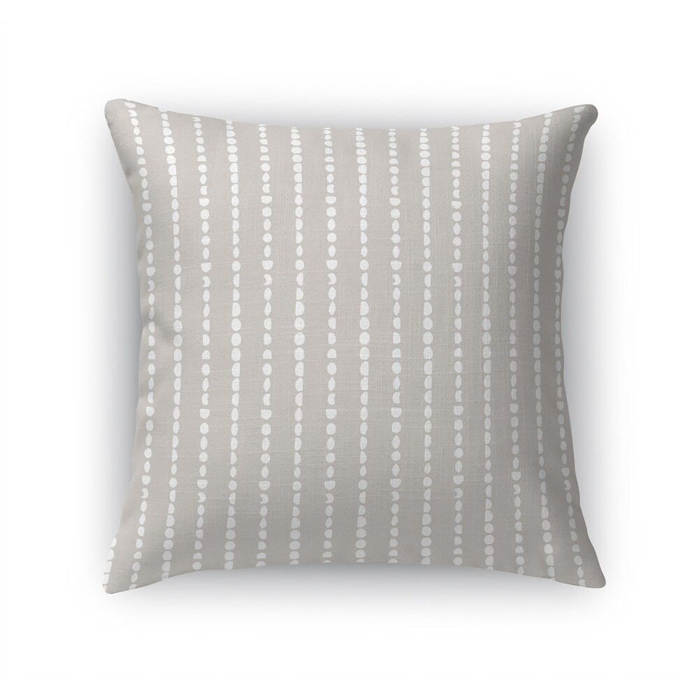 CELESTIAL HEATHER GRAY Accent Pillow By Kavka Designs