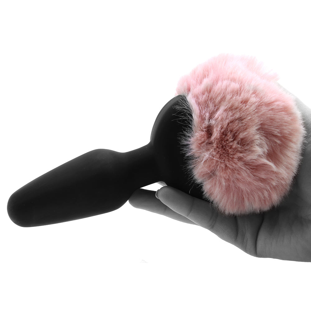 Tailz Vibrating Pink Bunny Tail Anal Plug