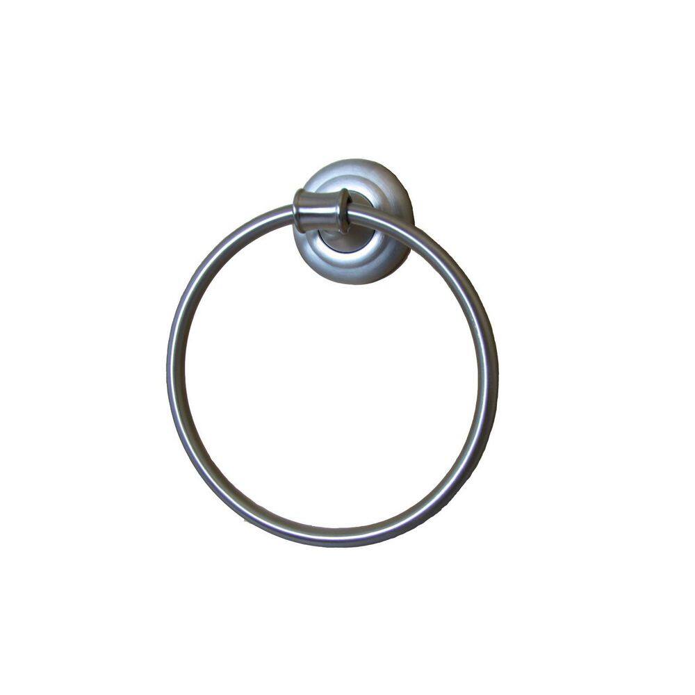 ARISTA Edgerton Collection Towel Ring in Satin Nickel BA3802-TRG-SN