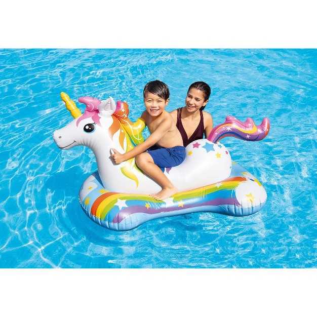 Intex 57563ep Unicorn Ride on Inflatable Float 64in X 34in