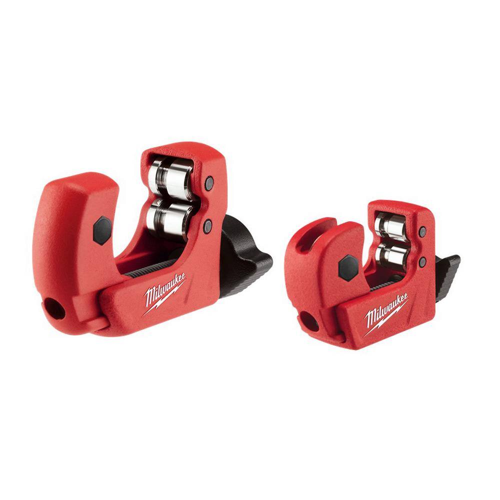 MW 1 in. Mini Copper Tubing Cutter with 12 in. Mini Copper Tubing Cutter 48-22-4251-48-22-4250