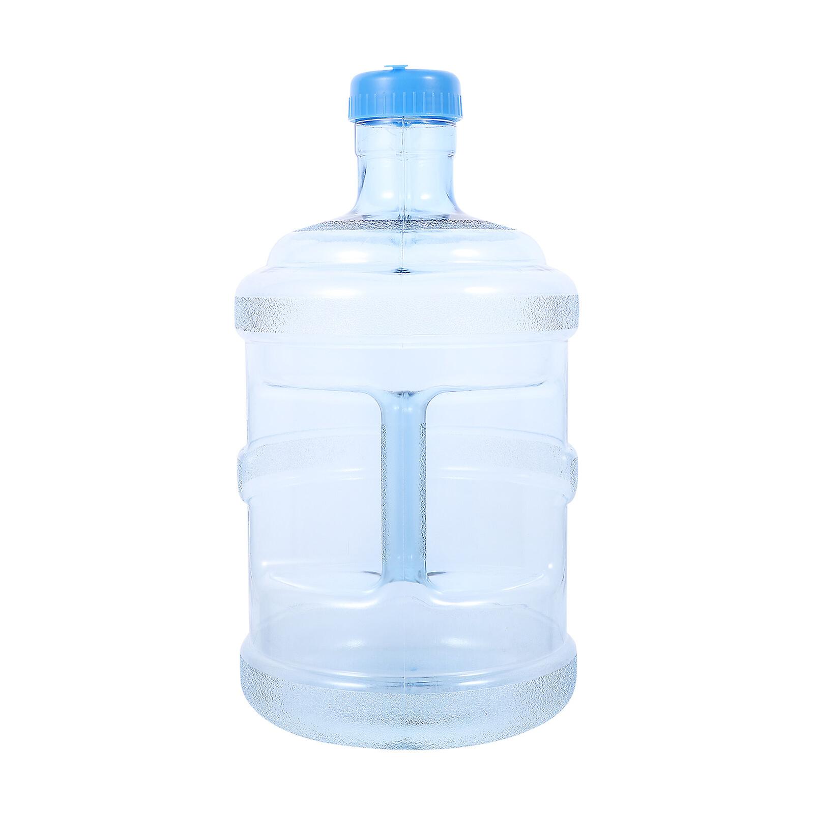 5 Liters Of Water Bottle Mineral Water Bottle Portable Pc Bucket With Handle Portable For Car Carrying (5l)