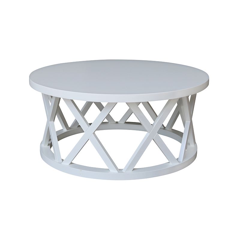 International Concepts Ceylon Round Coffee Table