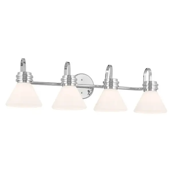 Kichler Lighting Farum 34 in. 4-Light Chrome Vanity Light