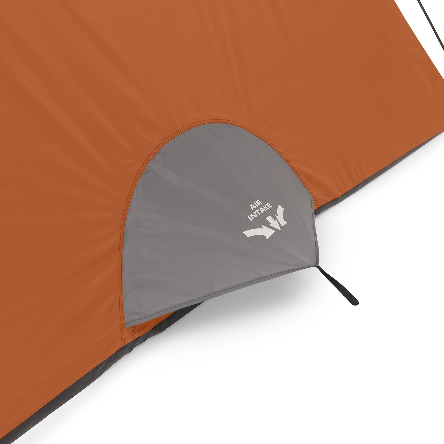 CORE Equipment 6 Person 11' x 9' Dome Camping Tent - Orange/Grey | 40003