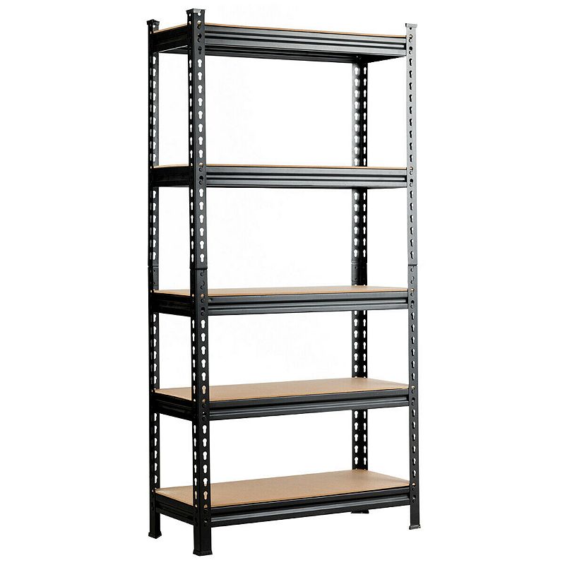 5-tier Steel Shelving Unit Storage Shelves Heavy Duty Storage Rack