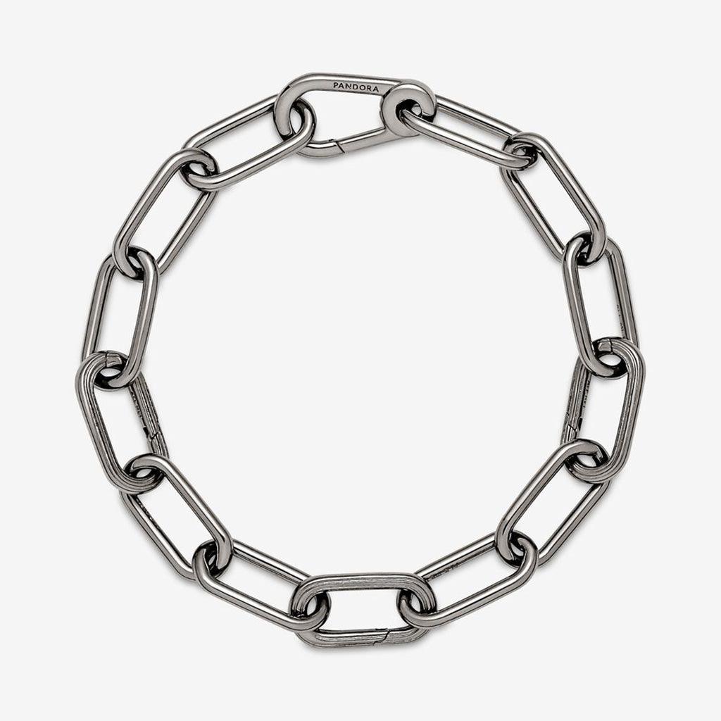 PANDORA  Pandora ME Link Chain Bracelet with 3 Connectors in Ruthenium