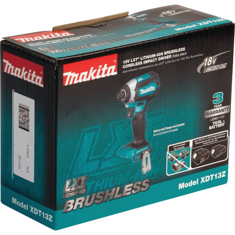 Makita 18V Brushless Hex Cordless Impact Driver