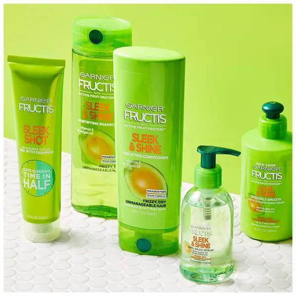 Garnier 12.5 oz Fructis Sleek and Shine Shampoo