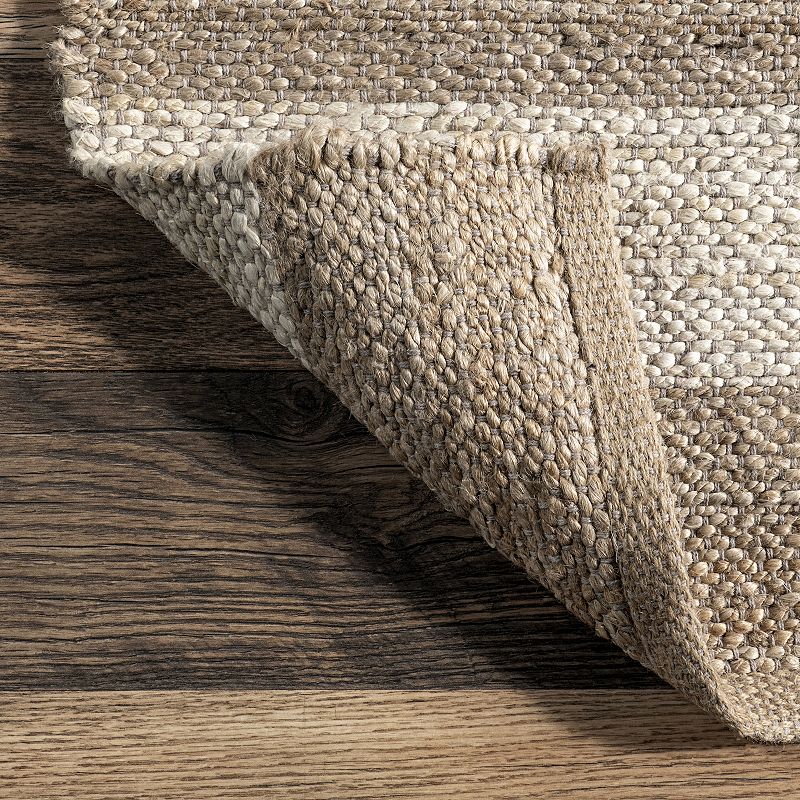 nuLOOM Alisia Stripes Jute Blend Rug