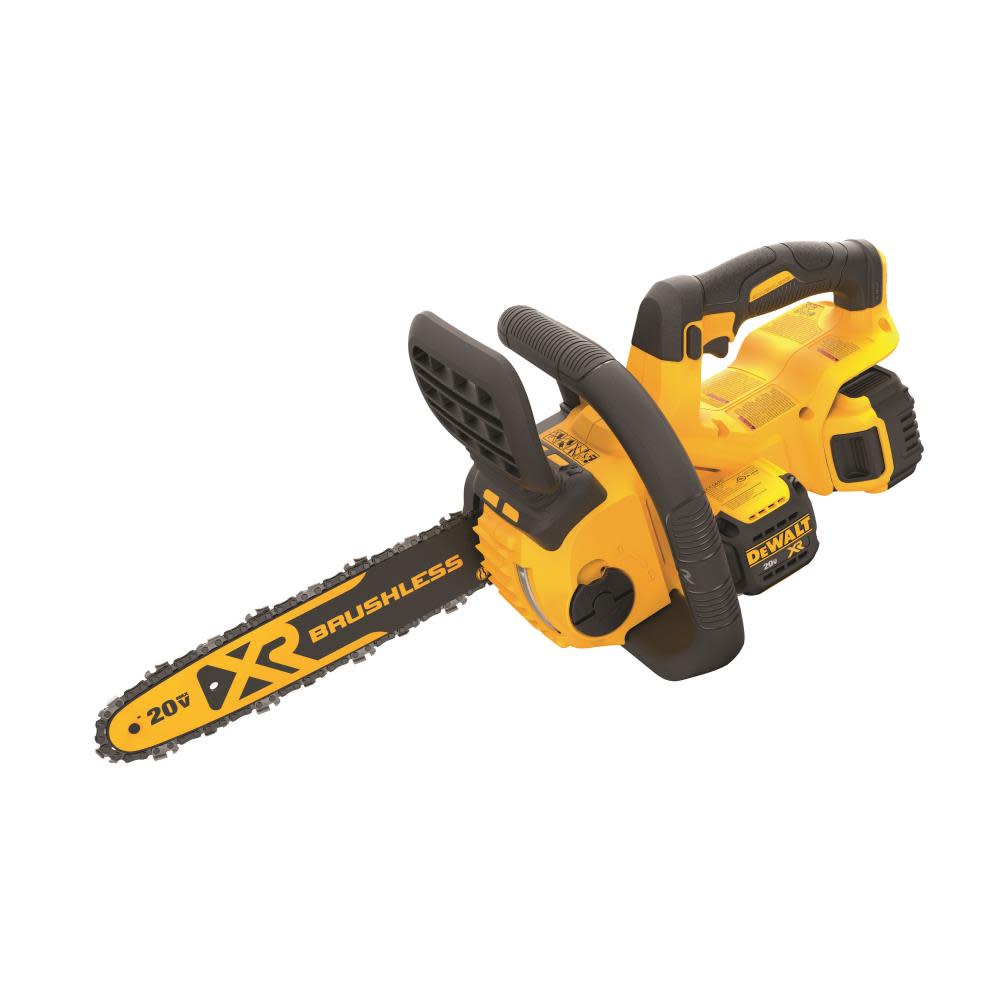 DEWALT 20V MAX 12 Chainsaw Kit with Extra 12 Chain ;