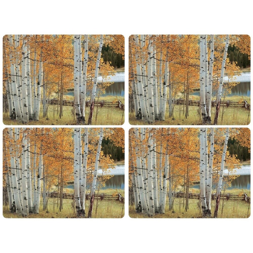 Pimpernel Birch Beauty Placemats Set of 4   15.7 inches x 11.7 each