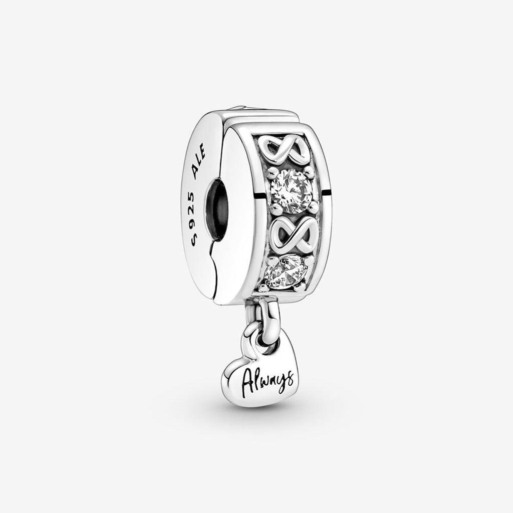 PANDORA  Family Always Pavé Clip Charm