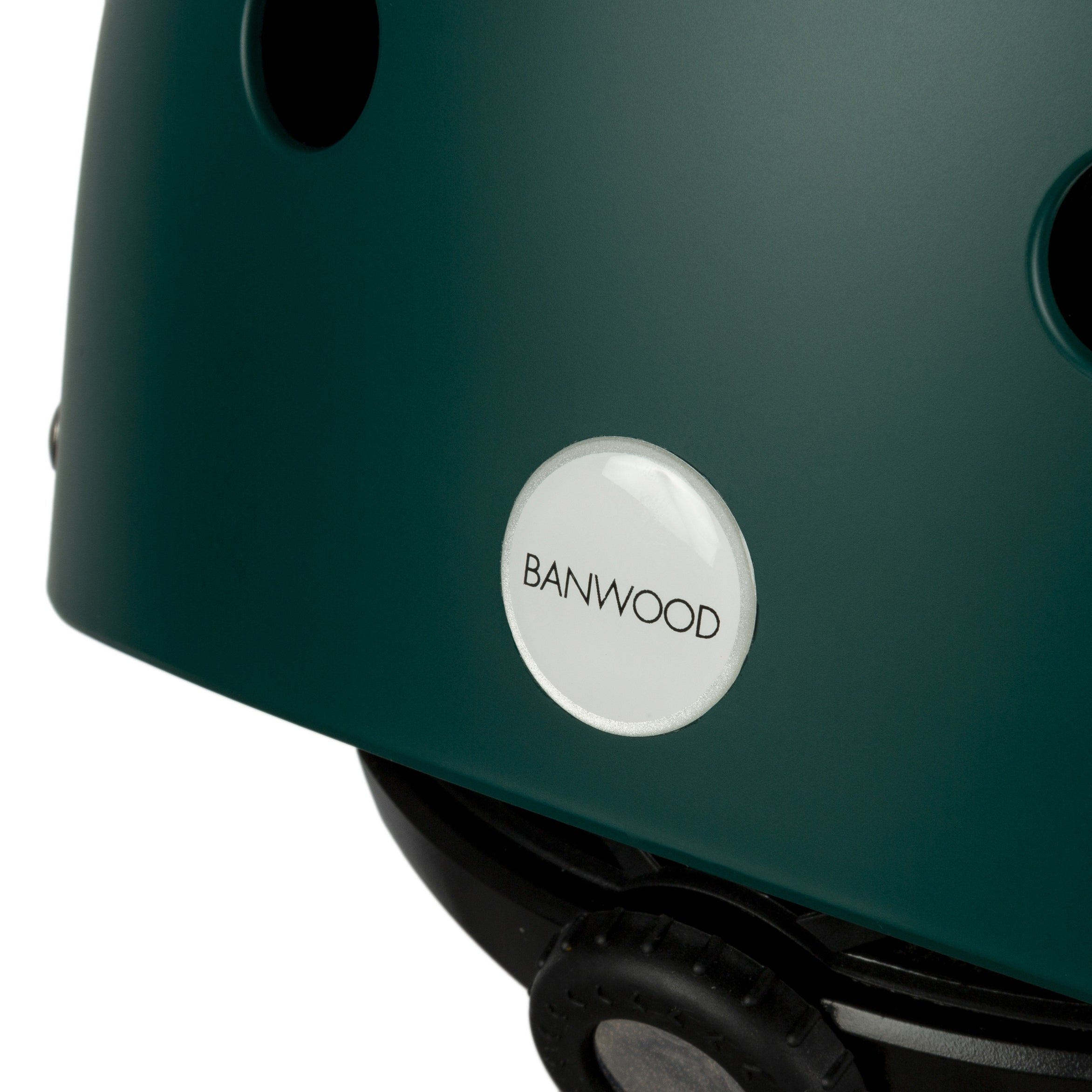 Classic Helmet - Matte Green by Banwood (50-54cm / 3-7y)