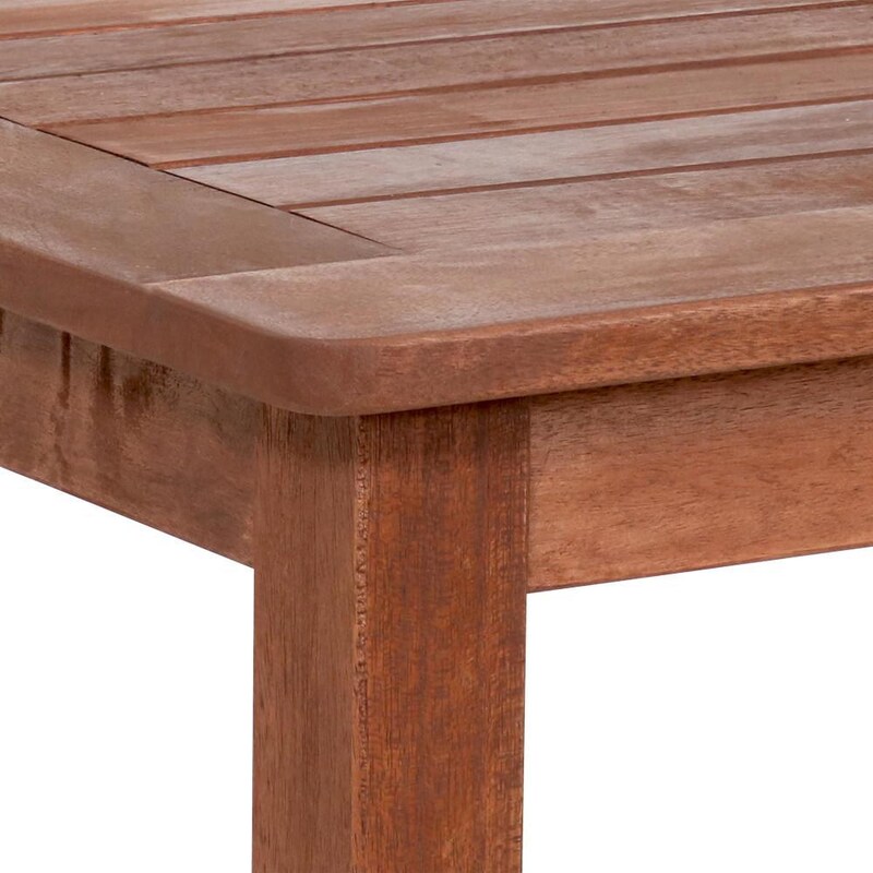 Ultimate Patio 5-Foot Meranti Wood Outdoor Dining Table