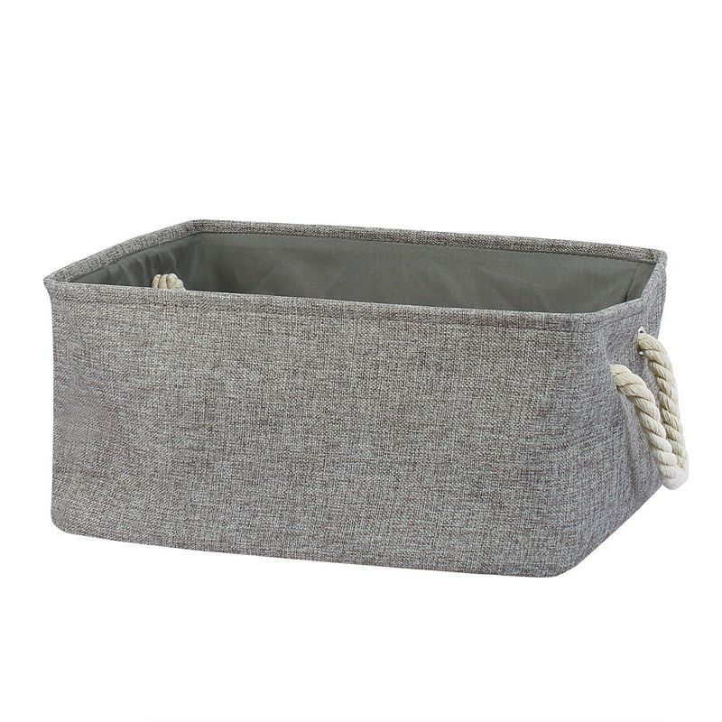 Collapsible Storage Bin Basket Organizer Box Fabric Container S Size